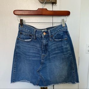 J.Crew Denim Mini Skirt size 25